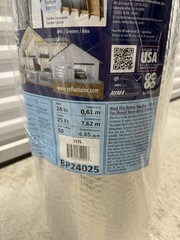 Reflectix 24″x 25 Foot Role of R21 Attic Wall Unfaced Reflective Roll Insulation