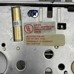 Corbin Russwin ACSI M1510C-00-1-2055B 24VAC/DC Electric Mortise Lock RH