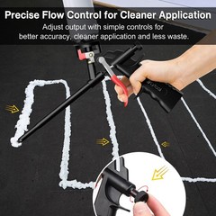 2-Pack Foam Gun Kit – PTFE-Coated Applicator with Extension Tubes & Brushes, All