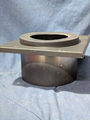 DuraVent PelletVent Pro Ceiling Support 4, Black, New, Unused, READ