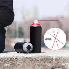 20Pcs Spray Can Tube Flexible 4.72inch Lightweight Multipurpose Replacement for