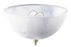 Westinghouse 8149300 – Acrylic Prismatic Dome Clip-On Shade
