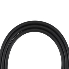 Fuel Line Hose 2mm ID 4mm OD 10ft Oil Line Fuel Pipe Rubber Water Hose Black