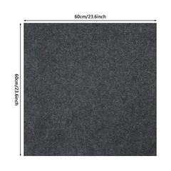 20 Pcs Square Carpet, Peel and Stick Floor Carpet, Self-Adhesive Carpet
