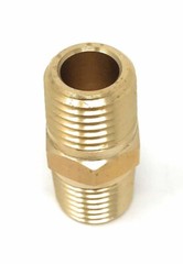 1/4″ NPT Male Nipple Propane LP Gas Water or Air Brass Hose Connector