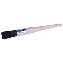 Oval Sash Brushes, #8 15/16″ wide, 3 in trim, China Bristle, Foam handle Pack of