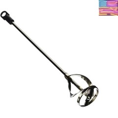 Paint and Mud Mixer for Drill, Mixes 1-3 Gallons, 15-3/4 Inch, 5/16 Shaft .