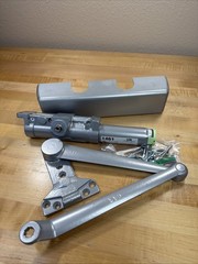 LCN 1461 Commercial Door Closer Aluminum 689 Finish Used Incomplete Hardware