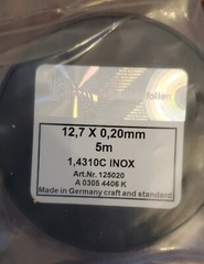 stainless steel shim coils 12.7mm x 5 meter length made in germany