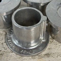 Lot of 4~Hollaender Speed-Rail Fittings~Round Base Flange~43-8~For 1-1/2” IPS