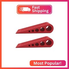 Door Stoppers for Bottom of Door Premium Floor Rubber Door Stop Wedge Made in US