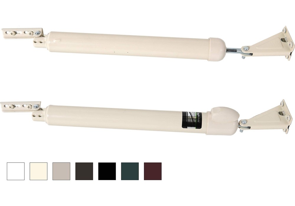 Dual Door Closer System Almond – Heavy-Duty, Touch-Button, Smooth Closing