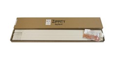 45.5in H x 36.5in W (1 Panel) No Dig Enclo Wilmington White Vinyl Privacy Scr…