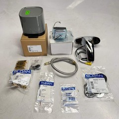 SLOAN Hardwired-powered Deck Mounted Low Integrated Faucet Chrome ETF-600