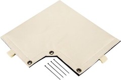 Insulated Backflow Preventer Cover Pouch for Pipe Freeze Protection and Pressure