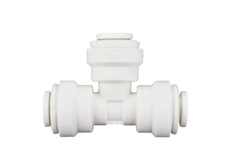 John Guest Watts PL-3003 1/4 in Push-To-Connect Polypropylene Tee Pipe Fitting