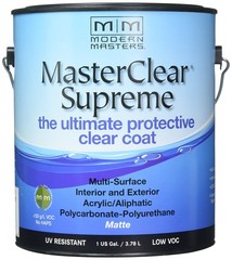 1 gal Modern Masters MCS901 Clear MasterClear 128 Fl Oz (Pack of 1), clear