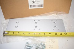 Design Hardware 416AL SERIES 416 TJ-2 Center Mount Top Jamb Drop Plate CLOSER