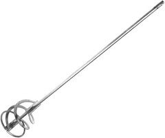 SDS Spiral Mixing Paddle Paint and Mud Mixer Mixer Whisk Silver for Drill in 1 t