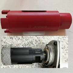 1-3/8″ stone ceramic porcelain quartz concrete core drill bit hole saw cutter