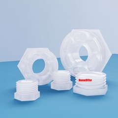 PP Plastic Bush Threaded Reducing Bushing Cores Male/Female BSP 1/8″ to 1-1/4″