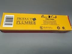 Brasscraft brilliance polished brass pvd sweat angle stop 1/2” CS40B BRL