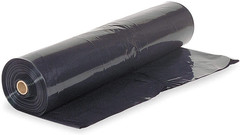 – Black Plastic Sheeting – 10 Mil – (5′ X 100′) – Black Plastic Tarp, Polyethyle