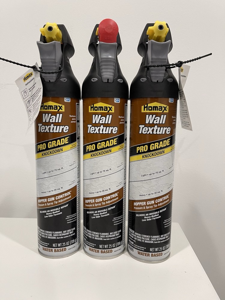25 oz. Pro Grade Dual Control Water-Based Wall Knockdown by Homax | Box Of 3