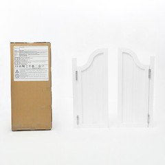 Partition Door, Swing Solid Wood Door Partition Door for Shop Entrance Partition