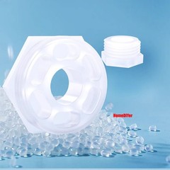 PP Plastic Bush Threaded Reducing Bushing Cores Male/Female BSP 1/8″ to 1-1/4″
