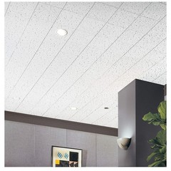 ARMSTRONG 741 Ceiling Tile,12 in L,12 in W,PK40 32WN25
