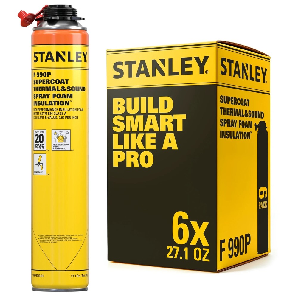 Stanley SuperCoat Thermal Sound Foam 27.1oz Closed Cell 6 Pack No Set Included