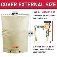 Redford Supply Co. Cold Snap 5F Backflow Preventer Insulation Cover 14W X 18H