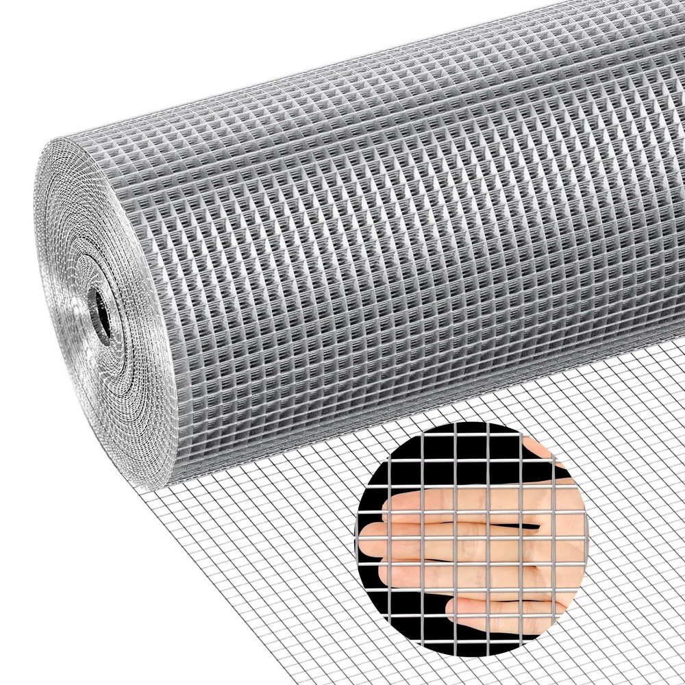 304stainless Steel Welded Wire Mesh, 1/2 Inch Hardware Cloth, Chicken Wire Fe…
