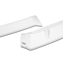 Front Bumper Lip Spoiler Kit for 2009-2011 Honda Civic Sedan Painted White