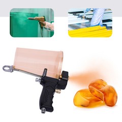 Gelcoat Dump handheld Spray Gun+ FN5 5/32″ Fiber-Reinforced Nozzle 4mm+2X Cups
