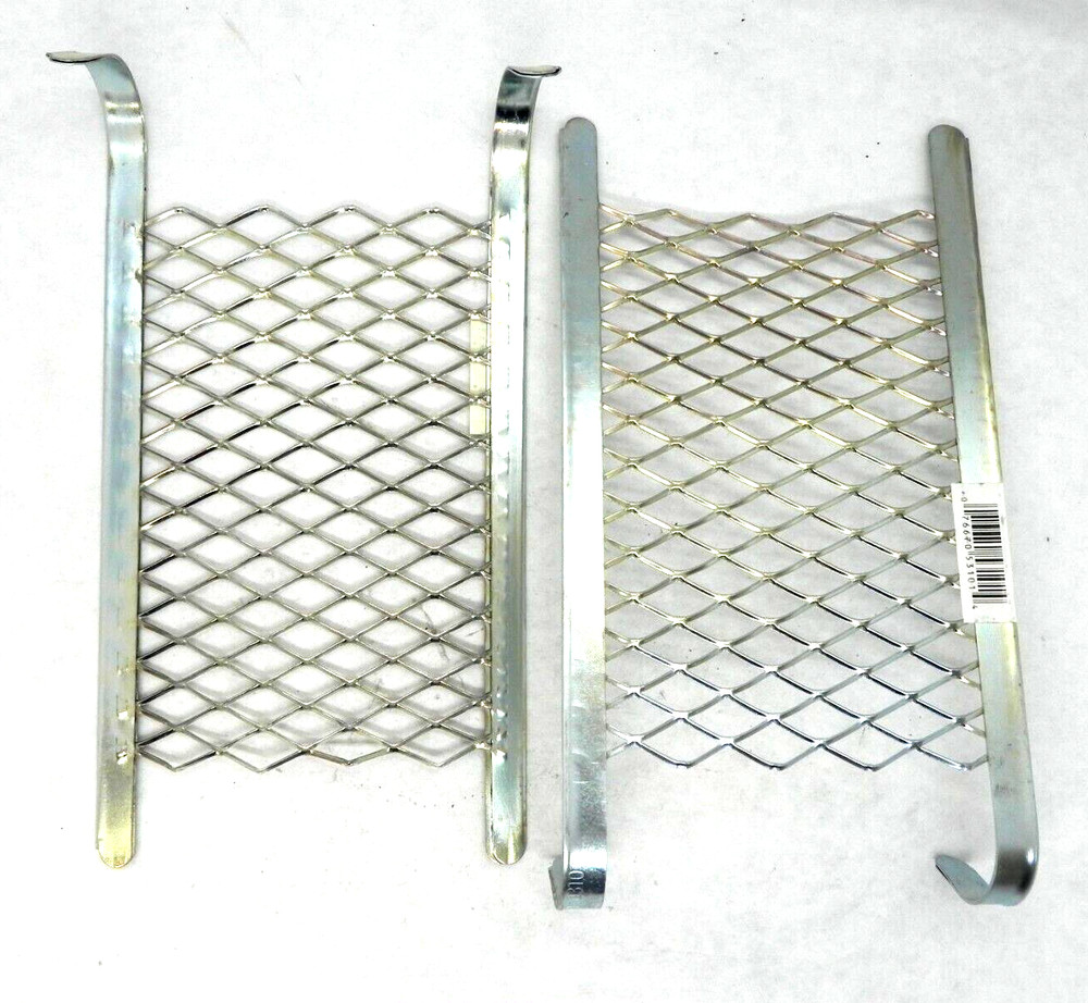 (Lot of 2) Gam 1 Gal Metal Bucket Screen Grid PT-0310 Silver Rust Resistant (HR)