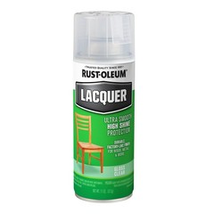 Rust-Oleum 1906830 Lacquer Spray Paint, 11 oz, Gloss Clear 11 Ounce,