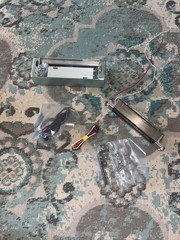 Schlage Bottom Rail Mounted Gravity Force Shear Lock, GF3000BRD, Silver
