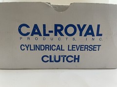 Cal Royal Genesys Series CAT-03 US26D Finish Classroor 2-3/4″ Backset C 6-Pin