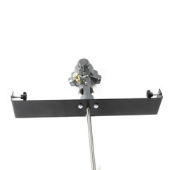 304Stainless Steel Blade 50Gallontank Barrel Mixer 1/2 Hp Pneumatic Barrel Mixer