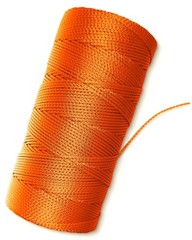 Orange Mason Line String Line – #18 Braided Nylon String – 1,000 Ft Length – …