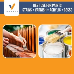 96 Pack – 2″ Chip Brushes for Paints, Stains, Varnishes, Glues & Gesso