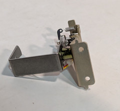 (2) 840-04657-005 door latch assys w/ electrical connector from medical facility