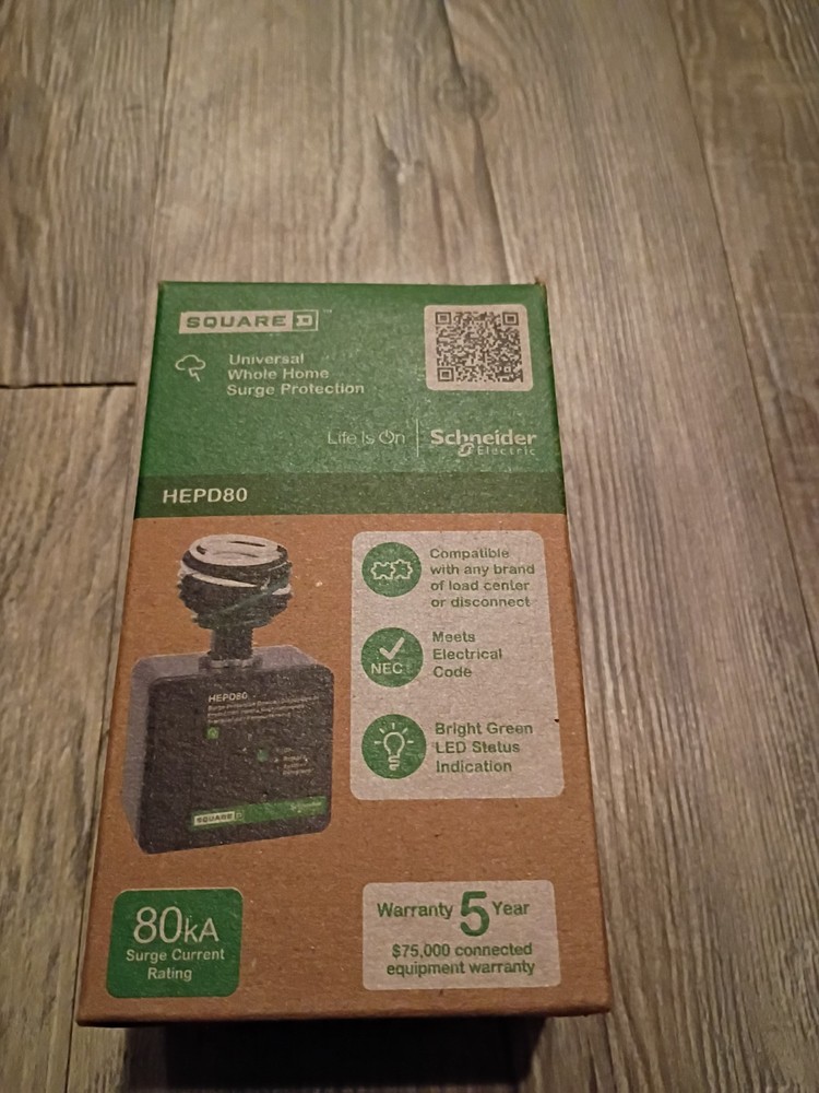 Square D HEPD80 Home Electronics Protective Device