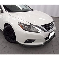 3Pcs Front Bumper Lip Spoiler Kit for 2016-2018 Nissan Altima Sedan Carbon