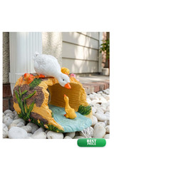 Euiroet Eco-Friendly – Sculpture Garden Animal Gutter Diverter Rain