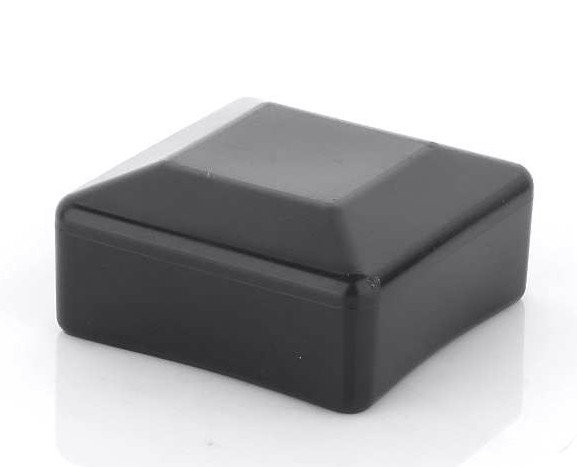 Fence Post Cap 100x100mm Fence Caps Black Post Cap Pyramid Square