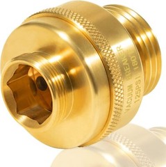 34HF-BR Vacuum Breaker Brass Replacesfor Woodford Wall Hydrants Single Check