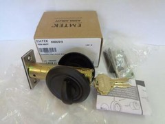 Emtek Assa Abloy 8450US19 Deadbolt Lock Set 2-3/4″ Backset Flat Black